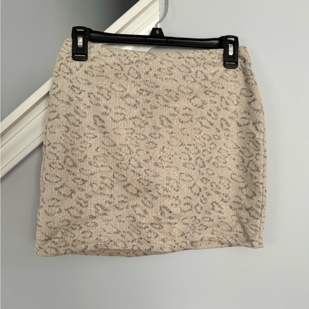 Altar’d State Leopard Skirt